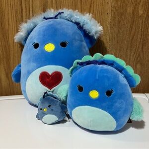 Squishmallows Priscilla The Peacock Set!